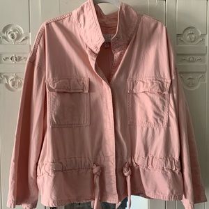 Pink light weight Jacket